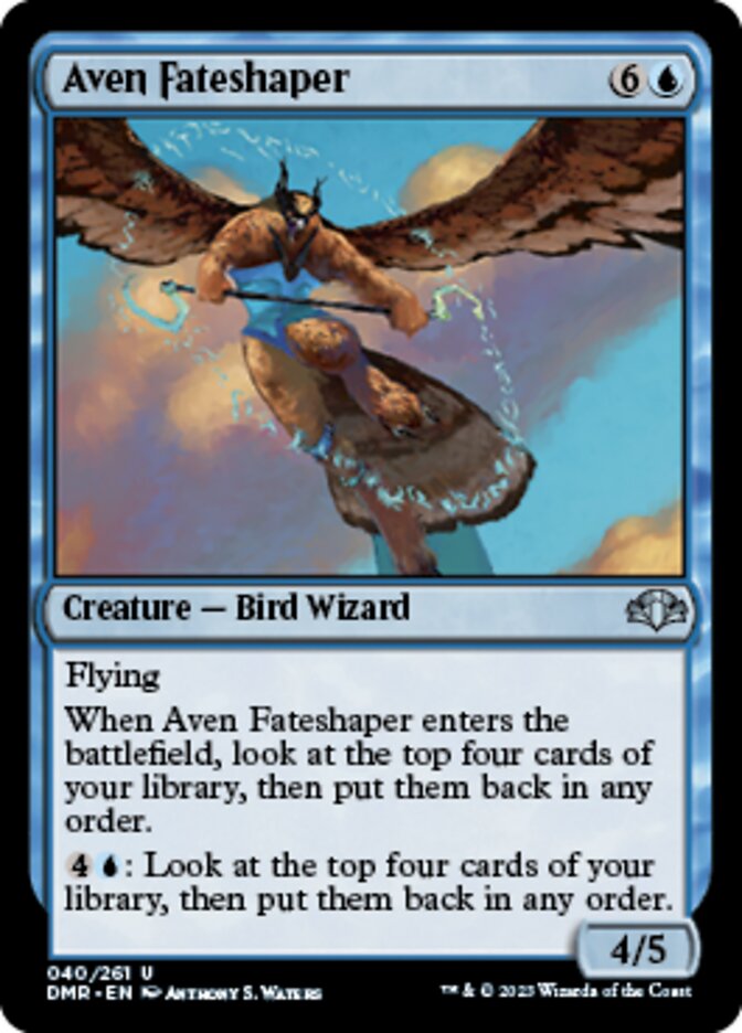 Aven Fateshaper [Dominaria Remastered]