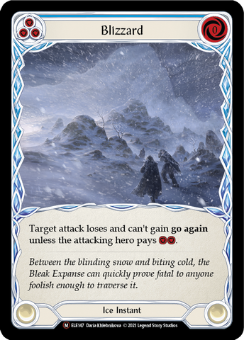 Blizzard [U-ELE147] Unlimited Rainbow Foil