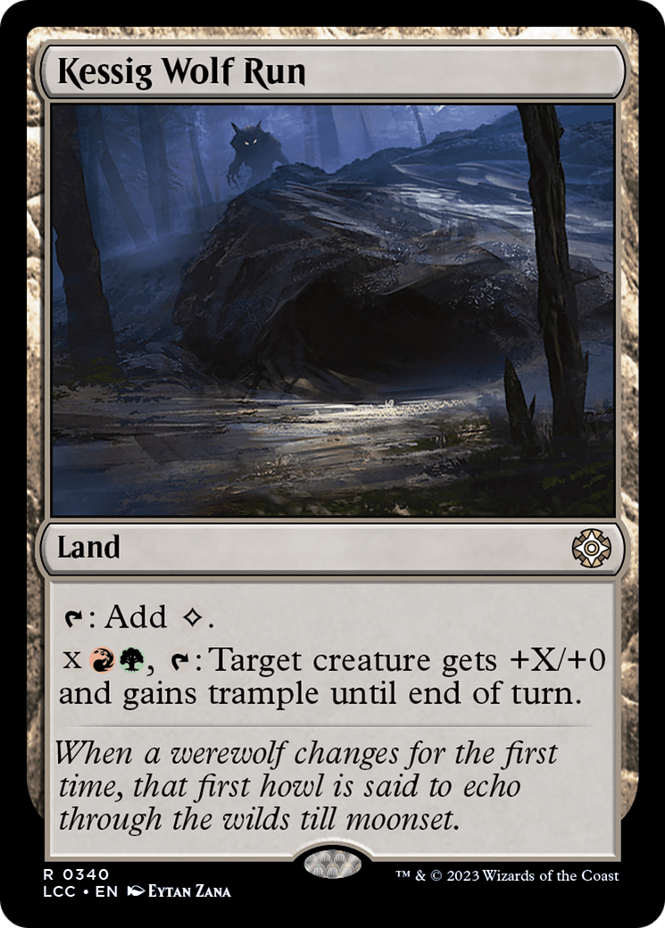 Kessig Wolf Run [The Lost Caverns of Ixalan Commander]