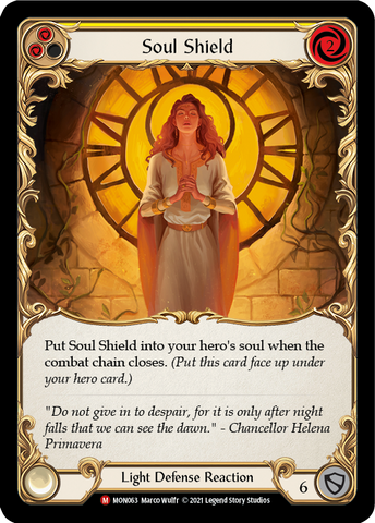 Soul Shield [MON063] 1st Edition Normal