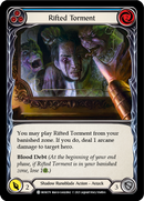 Rifted Torment (Blue) [MON179] 1st Edition Normal