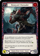 Boneyard Marauder (Red) (Rainbow Foil) [MON135-RF] 1st Edition Rainbow Foil