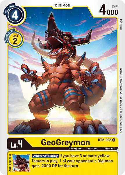 GeoGreymon [BT2-035] [Release Special Booster Ver.1.5]