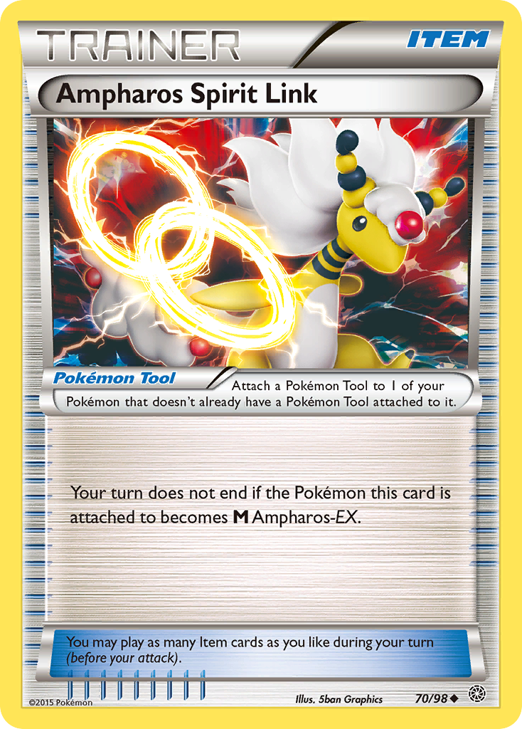 Ampharos Spirit Link (70/98) [XY: Ancient Origins]