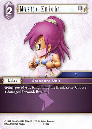 Mystic Knight - 7-100C