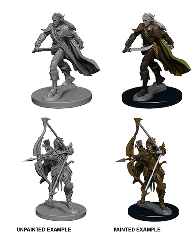 Pathfinder Battles Deep Cuts: Elf Male Fighter