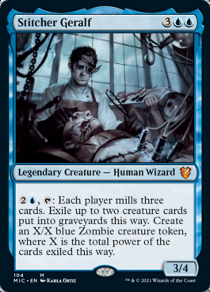 Stitcher Geralf [Innistrad: Midnight Hunt Commander]