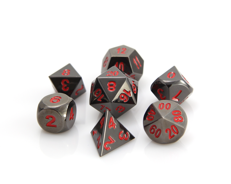 RPG Set - Sinister Chrome w/ Red