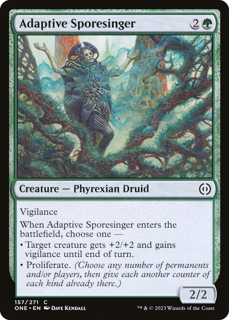 Adaptive Sporesinger [Phyrexia: All Will Be One]