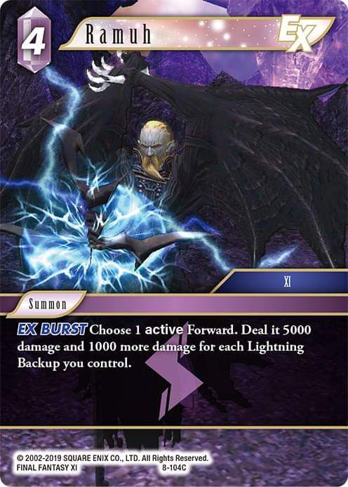 Ramuh EX - 8-104C - Foil