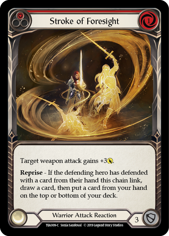 Stroke of Foresight (Red) [TEA009-C] Normal