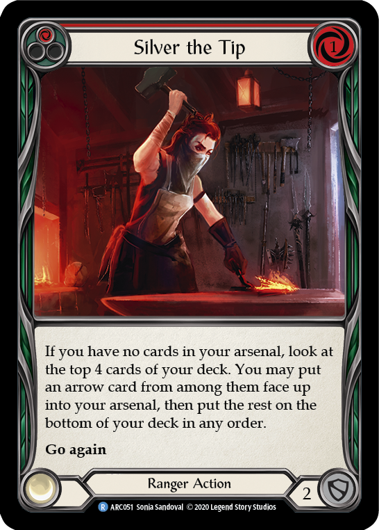 Silver the Tip (Red) [ARC051] Unlimited Edition Normal
