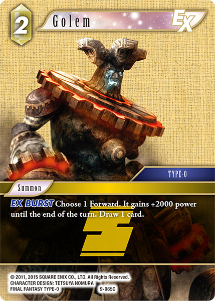 Golem EX - 9-065C - Foil