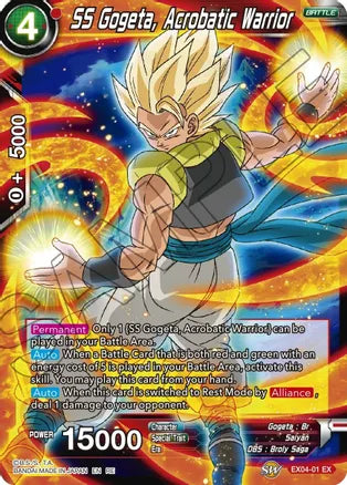 SS Gogeta, Acrobatic Warrior [EX04-01]
