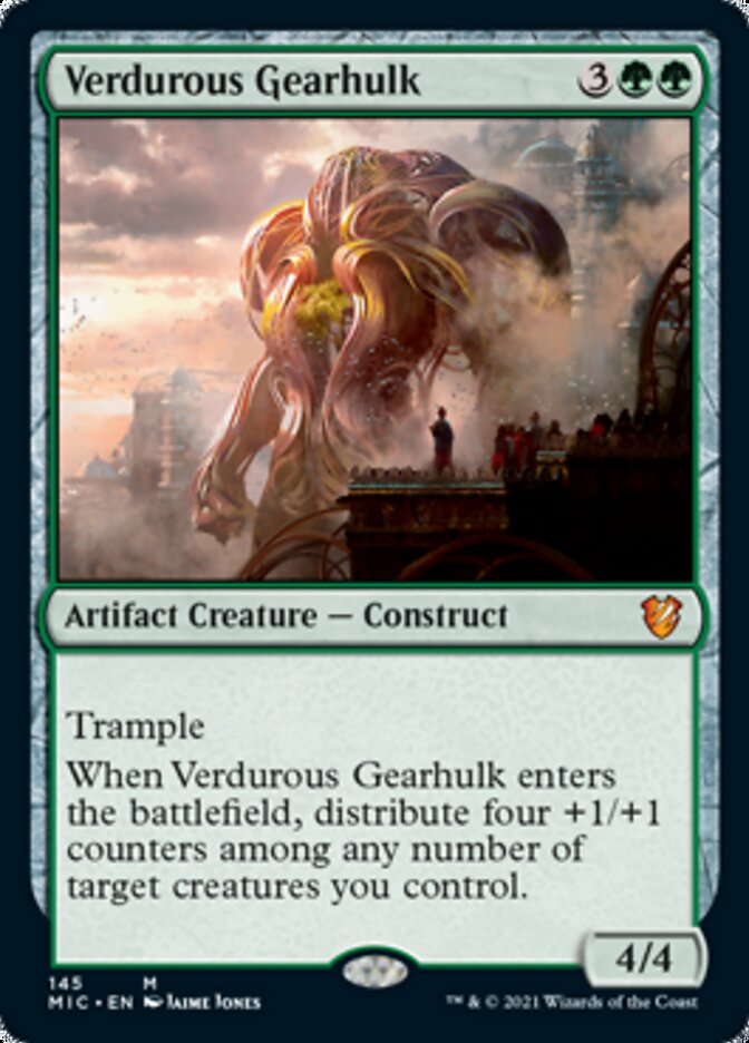 Verdurous Gearhulk [Innistrad: Midnight Hunt Commander]