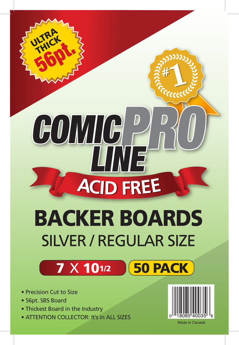 Comic Pro Line Silver Boards 56pt