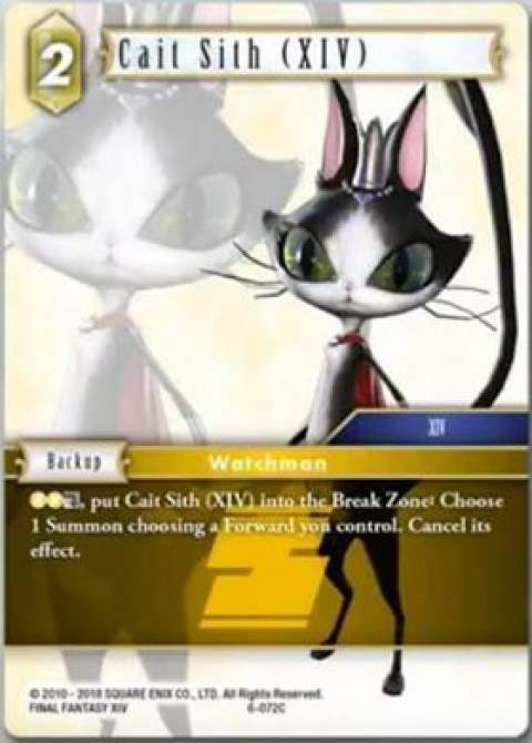 Cait Sith (XIV) - 6-072C - Foil