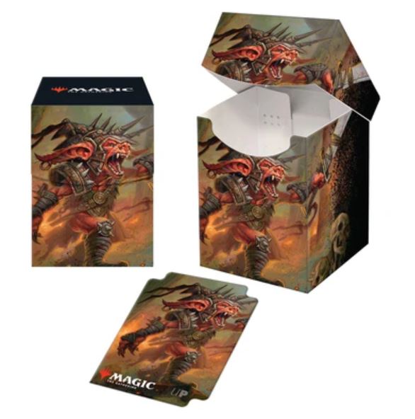 Ultra Pro - Commander Legends Rograkh, Son of Rohgahh PRO 100+ Deck Box and 100ct Sleeves Combo