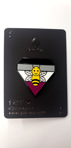 Enamel Pins: Ace Bee