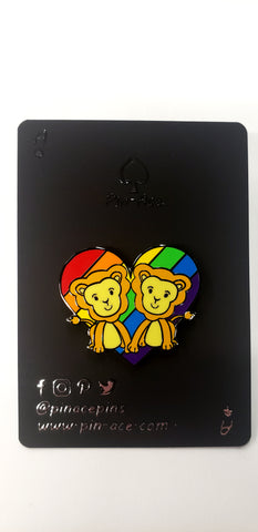 Enamel Pin: Pride Lions