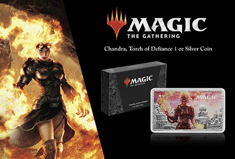 Magic the Gathering - 2019 Chandra 1oz Silver
