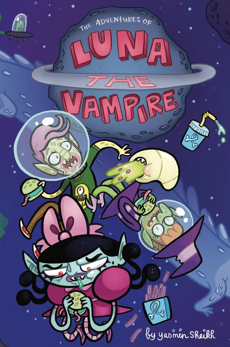 The Adventures of Luna the Vampire TP Vol 01 Grumpy Space