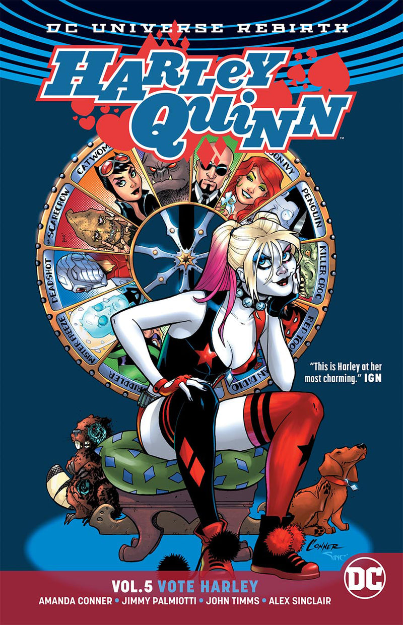 Harley Quinn Rebirth: Vol 05 Vote Harley