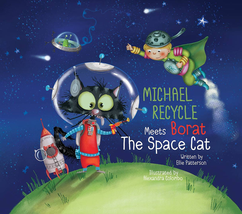 Michael Recycle meets Borat The Space Cat HC