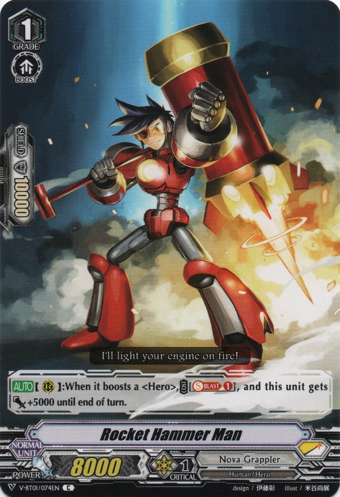 Rocket Hammer Man - V-BT01/074EN - C