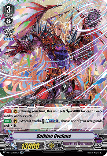 Spiking Cyclone - V-BT10/024EN - RR