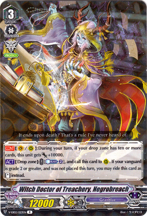 Witch Doctor of Treachery, Negrobreach - V-EB02/023EN - R