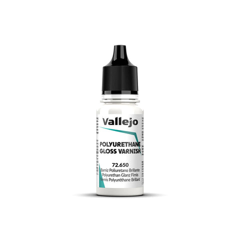 Vallejo: Auxiliary - Polyurethane Gloss Varnish - VAL72650 - 18ml