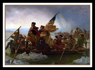 Ultra Pro - Deck Protectors - Washington Crossing the Delaware