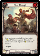 Plow Through (Red) (Rainbow Foil) [U-MON113-RF] Unlimited Rainbow Foil