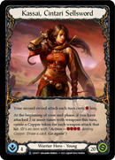 Kassai, Cintari Sellsword (Rainbow Foil) [CRU077-RF] Unlimited Rainbow Foil