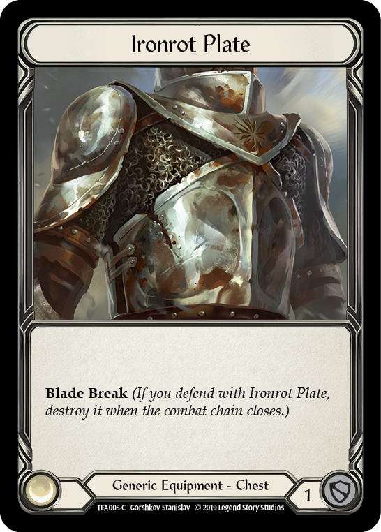 Ironrot Plate [TEA005-C] Normal