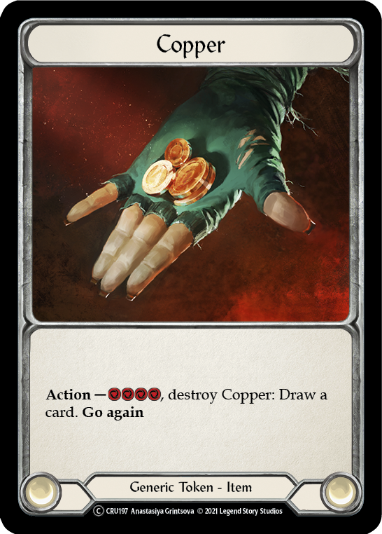 Copper [U-CRU197-RF] Unlimited Rainbow Foil