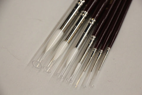 H.J. White Taklon Series 970 Size 5/0 Round Brush