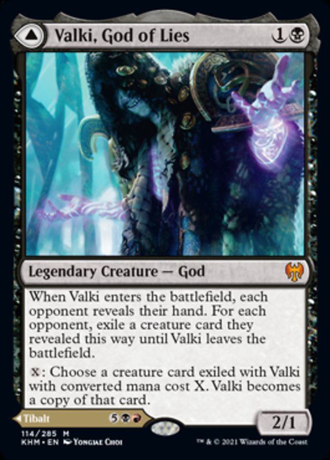 Valki, God of Lies // Tibalt, Cosmic Impostor [Kaldheim]