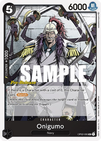 Onigumo [Paramount War Pre-Release Cards]