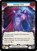 Ghostly Visit (Blue) (Rainbow Foil) [MON205-RF] 1st Edition Rainbow Foil
