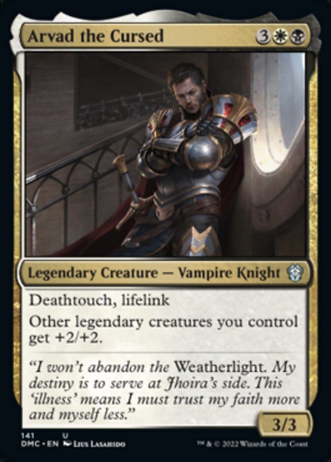 Arvad the Cursed [Dominaria United Commander]