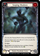 Seeping Shadows (Red) (Rainbow Foil) [U-MON165-RF] Unlimited Rainbow Foil