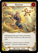 Illuminate (Yellow) (Rainbow Foil) [U-MON073-RF] Unlimited Rainbow Foil