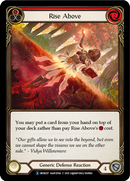 Rise Above (Red) (Rainbow Foil) [U-MON257-RF] Unlimited Rainbow Foil
