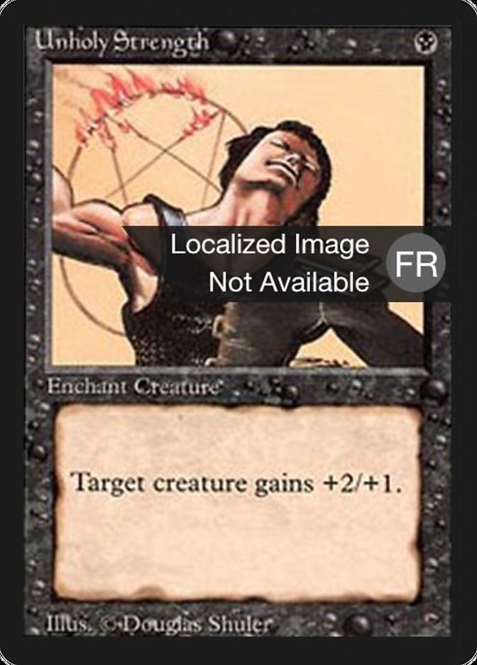 Unholy Strength [Foreign Black Border]