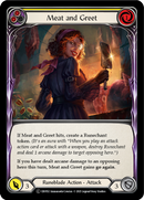 Meat and Greet (Yellow) (Rainbow Foil) [CRU152-RF] Unlimited Rainbow Foil