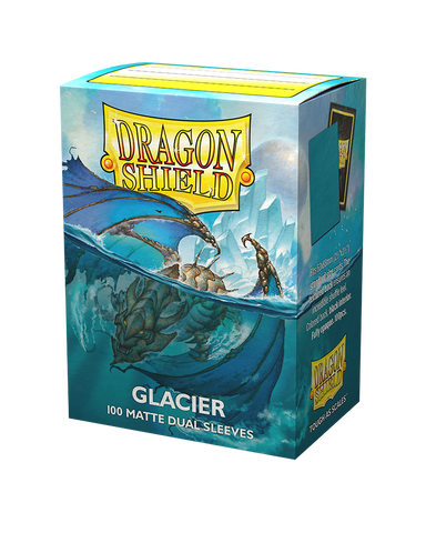 Dragon Shield Box of 100 in Matte Dual Glacier