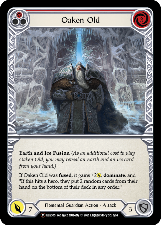 Oaken Old [U-ELE005] Unlimited Rainbow Foil