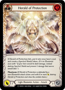 Herald of Protection (Red) (Rainbow Foil) [U-MON014-RF] Unlimited Rainbow Foil